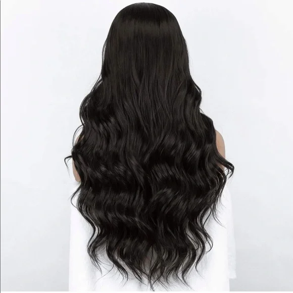 💜 ALYSSA 22” BLACK BODY WAVE Lace Front Wig💜*NWT